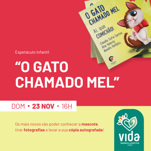 VIDA Ovar recebe o espetáculo infantil “O Gato Chamado Mel”