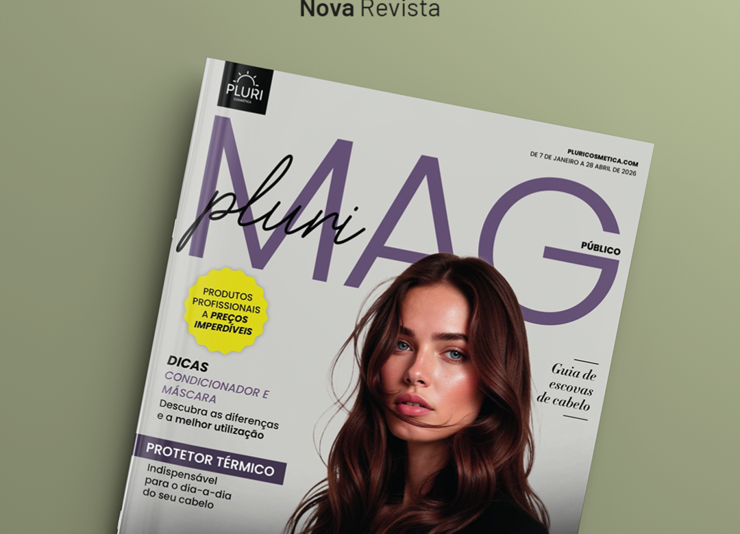 A PluriMAG chegou às lojas da Pluricosmética